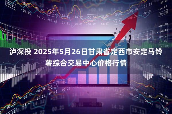 泸深投 2025年5月26日甘肃省定西市安定马铃薯综合交易中心价格行情