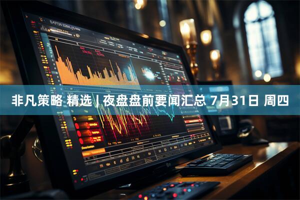 非凡策略 精选 | 夜盘盘前要闻汇总 7月31日 周四
