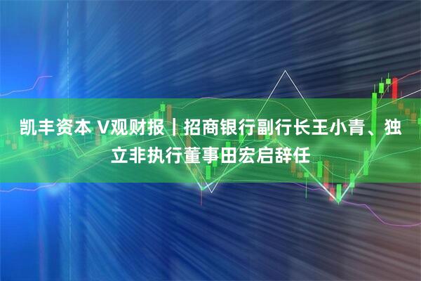 凯丰资本 V观财报｜招商银行副行长王小青、独立非执行董事田宏启辞任