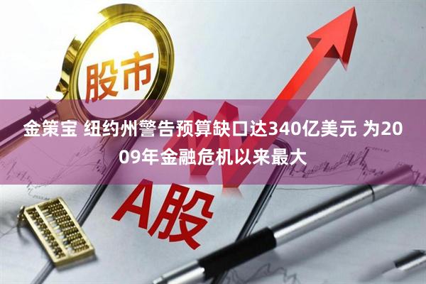 金策宝 纽约州警告预算缺口达340亿美元 为2009年金融危机以来最大
